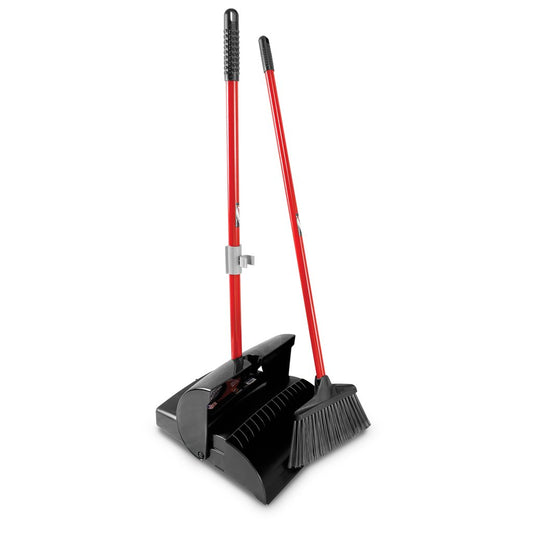 Lobby Broom & Dust Pan Set (Closed Lid)