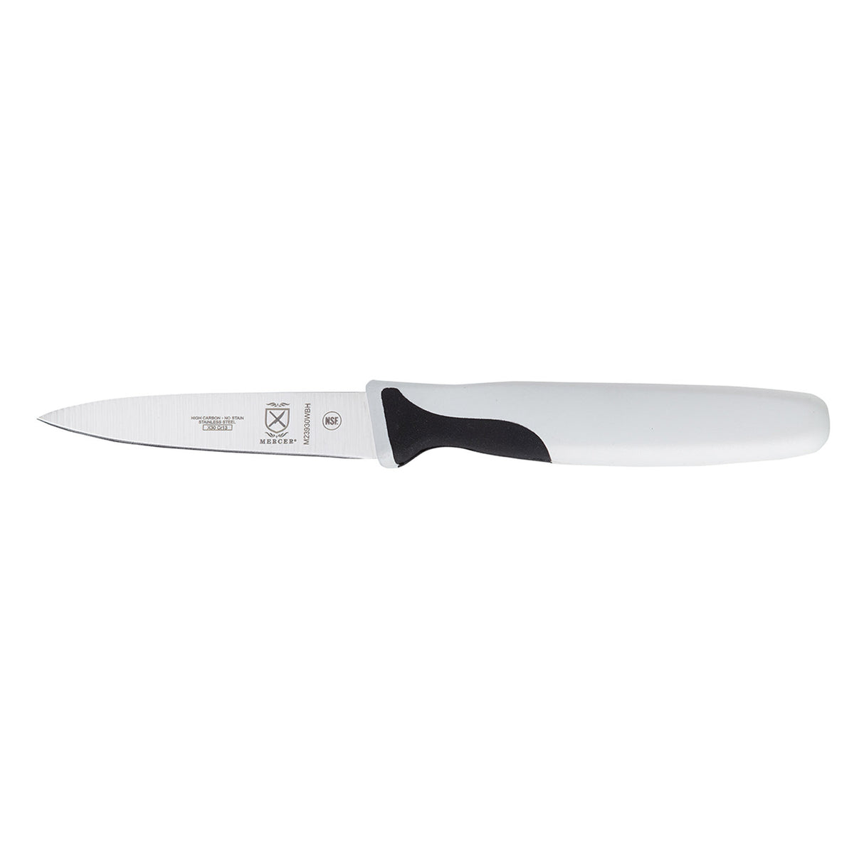 Mercer Culinary M19901P Millennia® Paring Knife, 3" Black/Grey