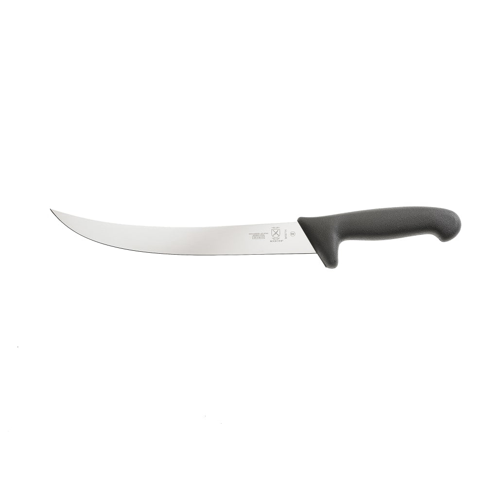 Mercer Culinary M13714 10" Breaking Knife w/ Black Textured Nylon Handle