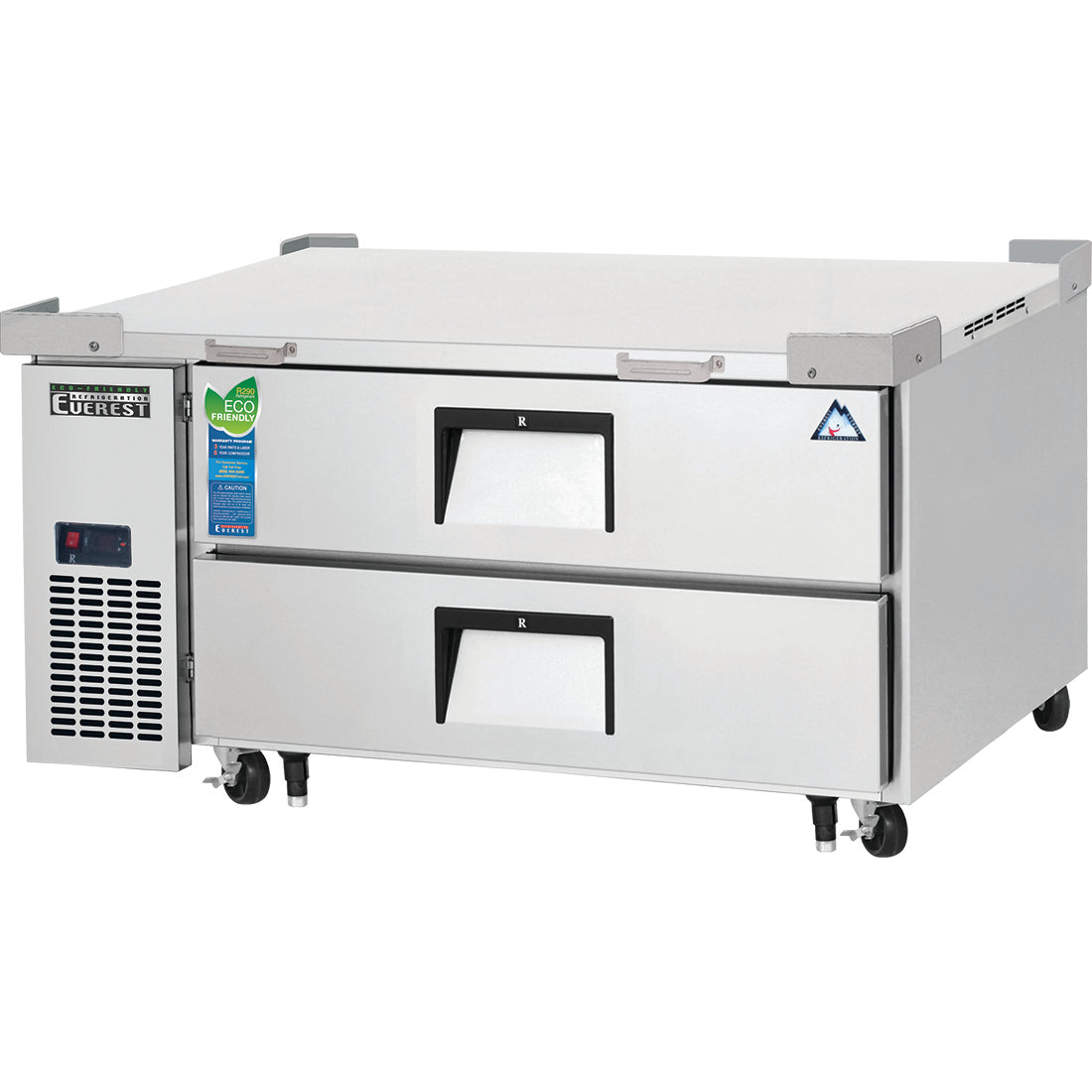 Everest 2 Drawer Chef Bases, 48" Model ECB48D2