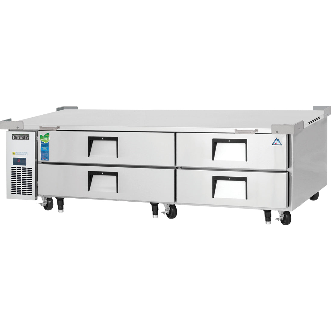 Everest 4 Drawer Chef Bases, 82" Model ECB82D4