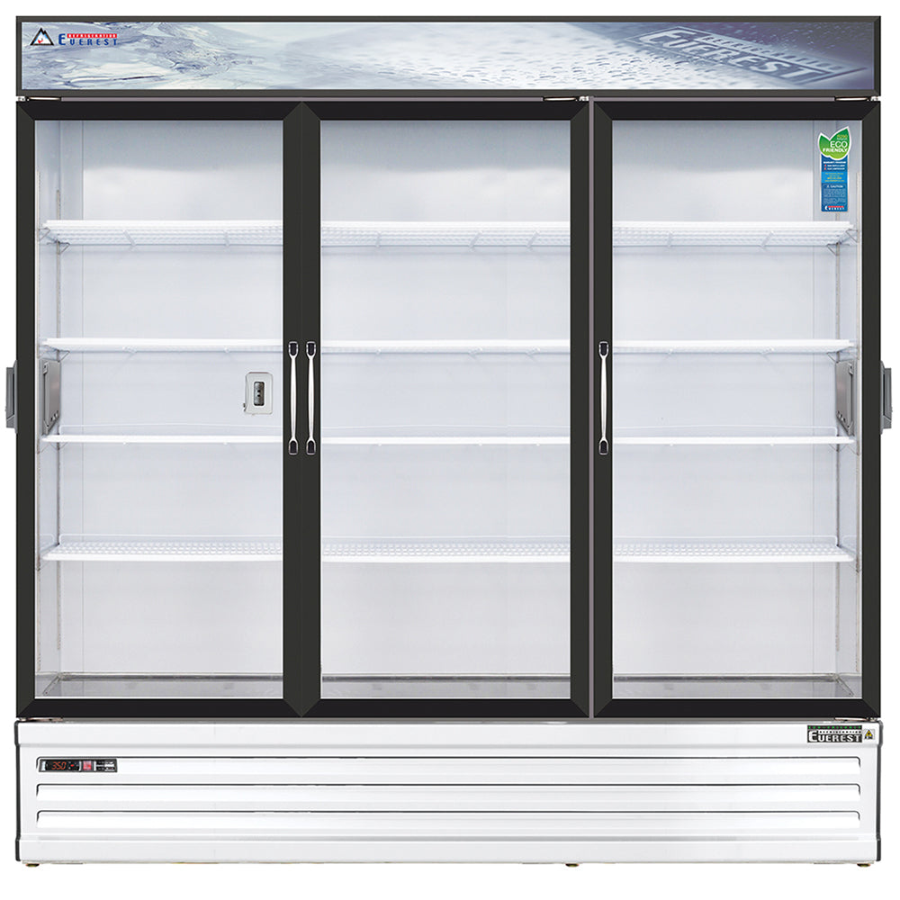 Everest 3 Door Chromatography Refrigerator (Swing Door), 69 cu ft Model EMSGR69C