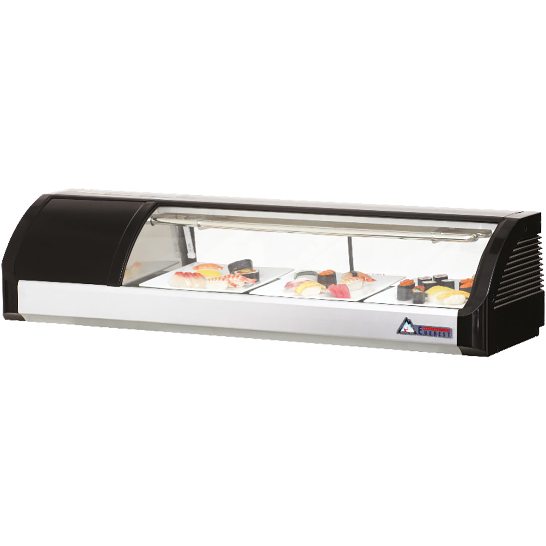 Everest 4ft Self Contained Countertop Refrigerated Display Case - Left Comp Mount Model ESC47L