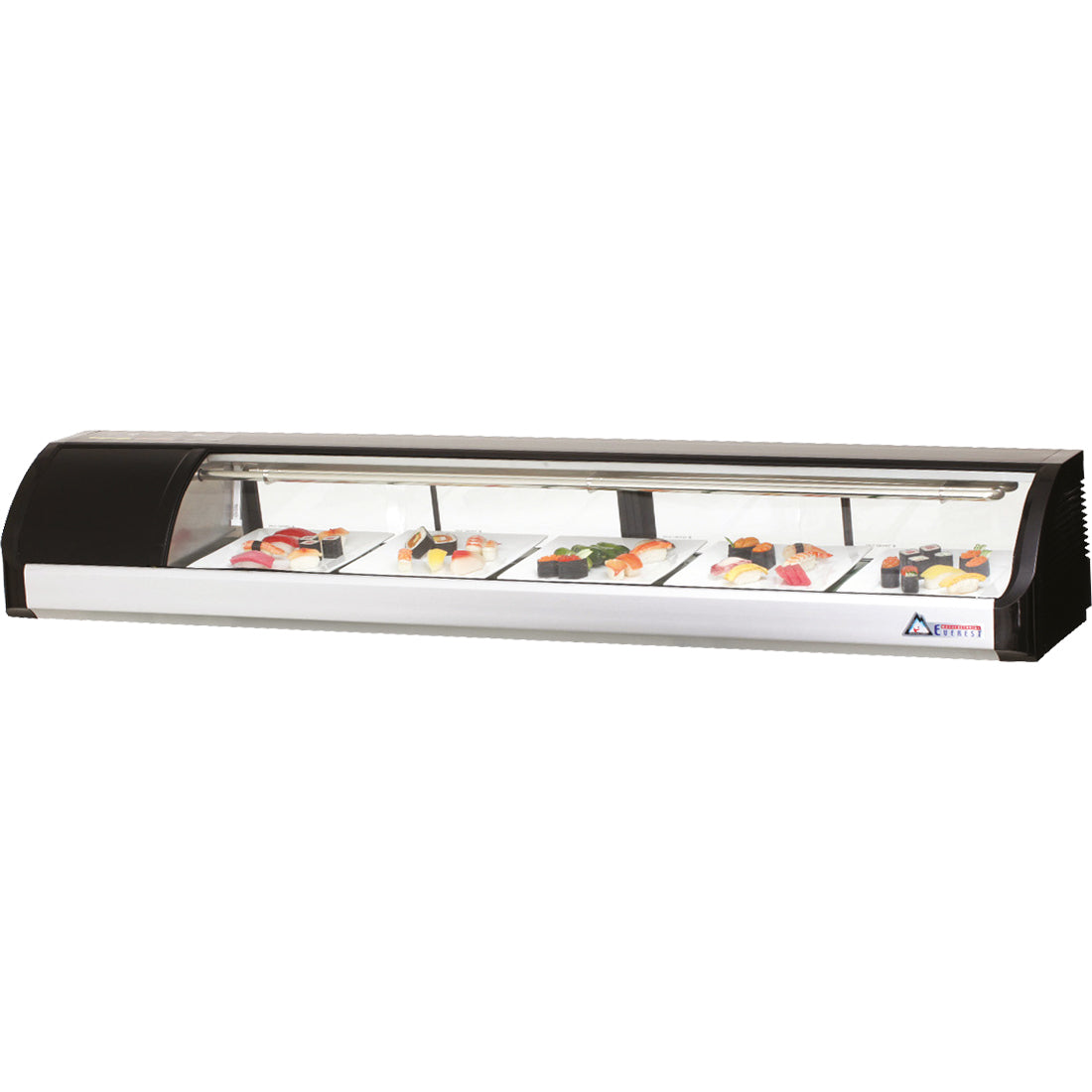 Everest 6ft Self Contained Countertop Refrigerated Display Case - Left Comp Mount Model ESC71L