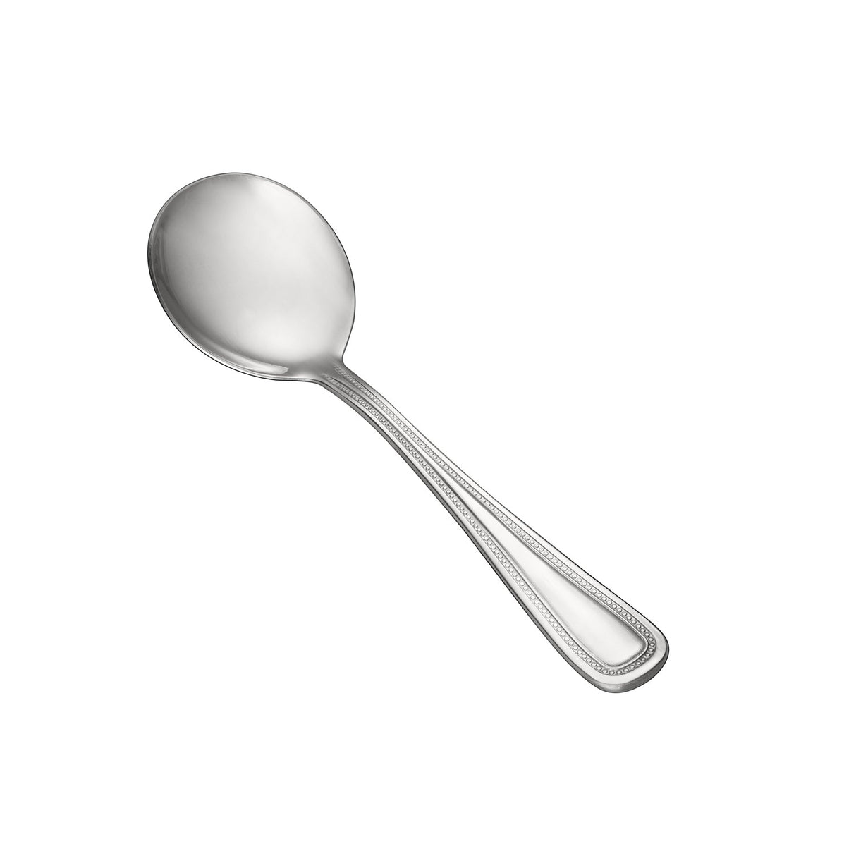 Black Pearl Bouillon Spoon 18/0 HW 6 1/8"