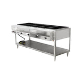 Vollrath 120-volt 3500-watt five-well Servewell® stainless steel hot-food table 38105