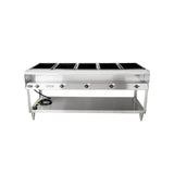 Vollrath 120-volt 3500-watt five-well Servewell® stainless steel hot-food table 38105