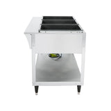 Vollrath 120-volt 1440-watt three-well Servewell® SL streamlined stainless steel hot-food table 38203