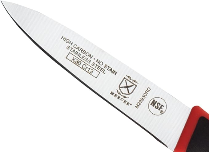 Mercer Culinary M23930RD Millennia Colors® Paring Knife