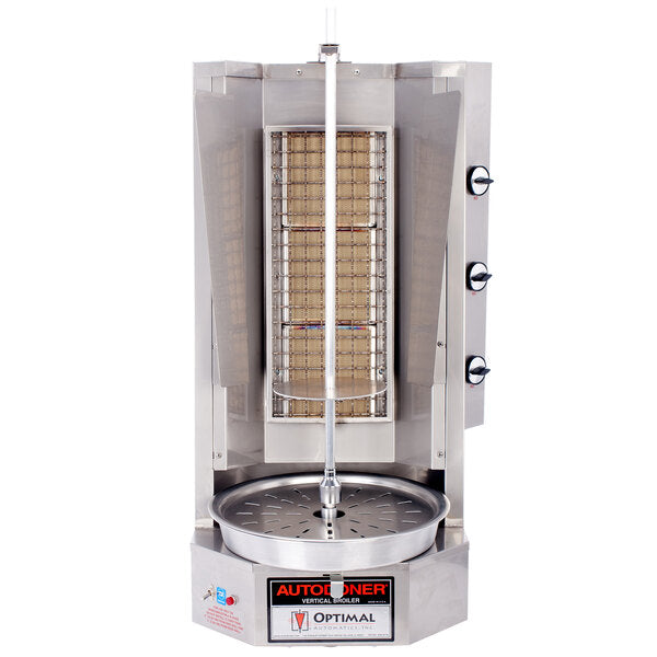 Optimal Automatics G500 Autodoner Natural Gas 85 lb. Vertical Broiler