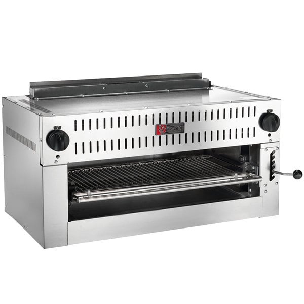 Wolf by Vulcan C36RB-N Natural Gas 36" Radiant Salamander Broiler - 50,000 BTU