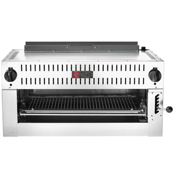 Wolf by Vulcan C36IRB-N Natural Gas 36" Infrared Salamander Broiler - 30,000 BTU