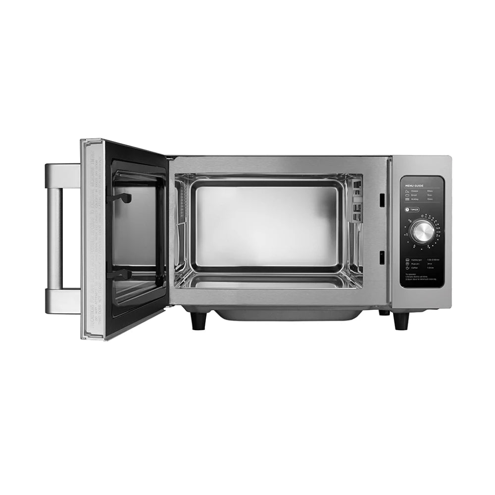 Midea 1025F0A 1000w Commercial Microwave with Dial Control, 120v