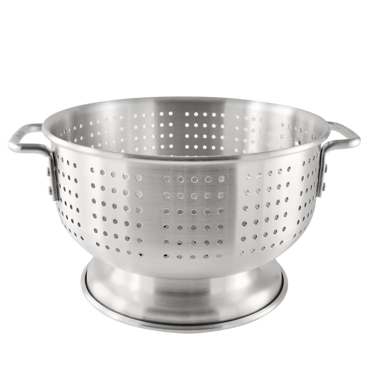 Colander AL Flat-Hdl & Footed 8QT