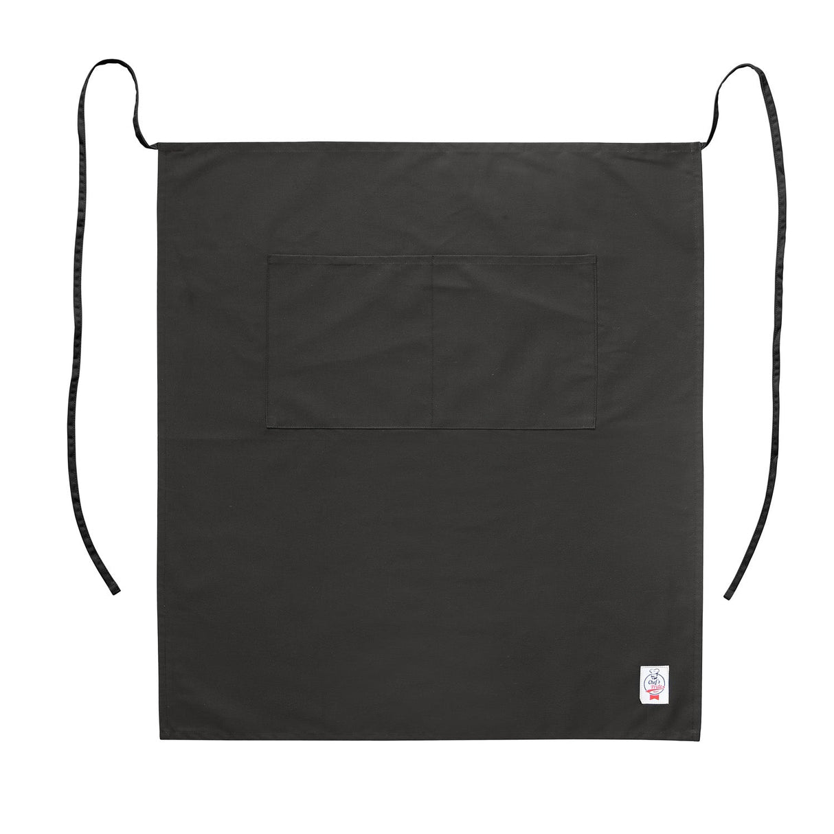 Chef's Pride Apron Bistro Full Length Black