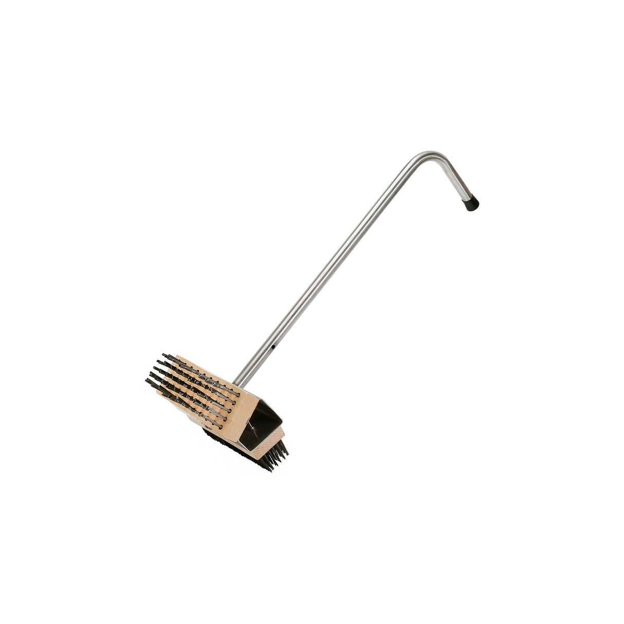 Broiler/Grill Brush 2-Head W/ 28" SS Hdl