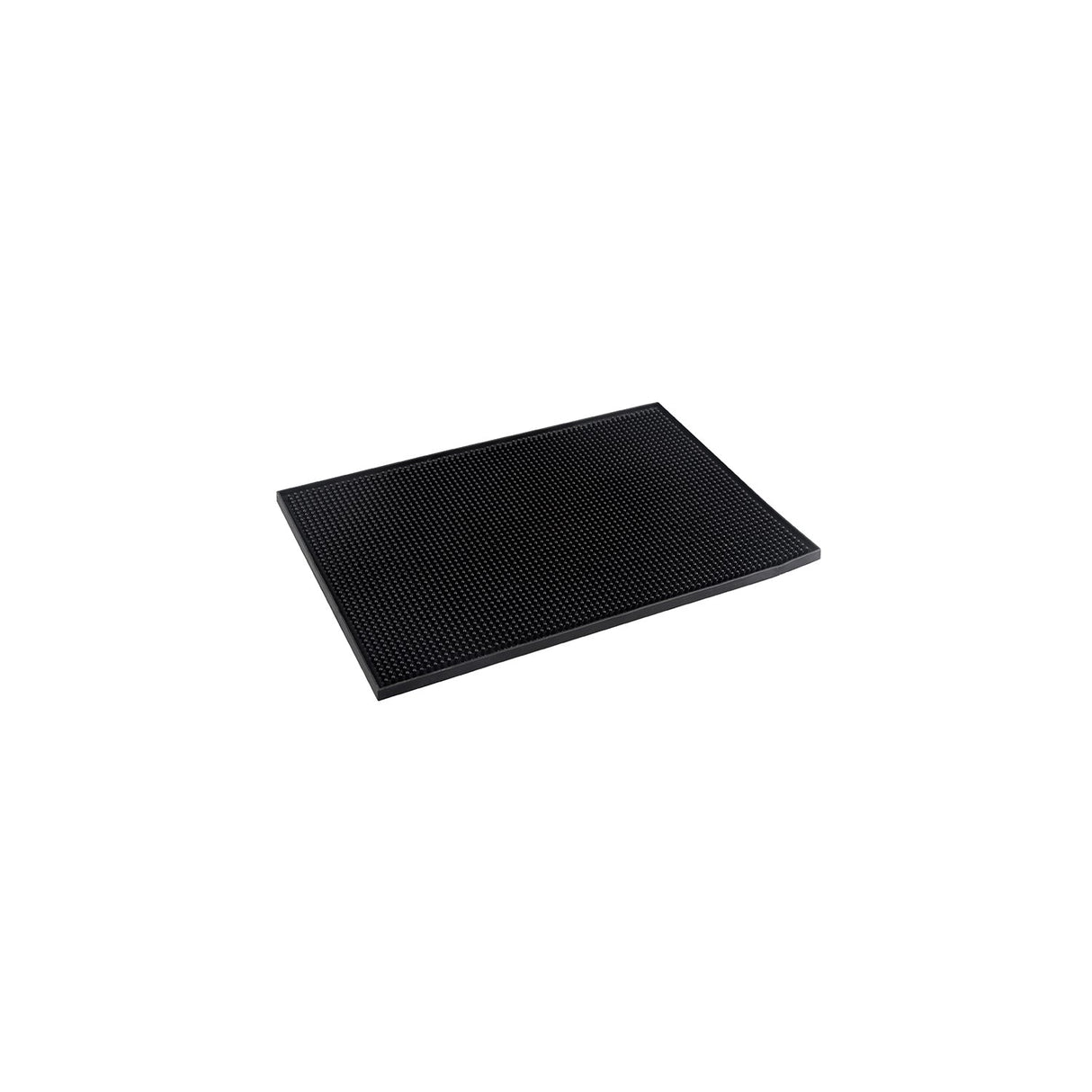 Bar Mat Plastic Service Black 18x12"