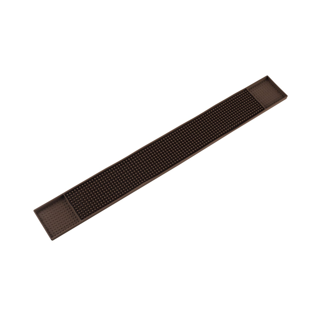 Bar Mat Plastic Drink Rail Brown 27x3-1/4"