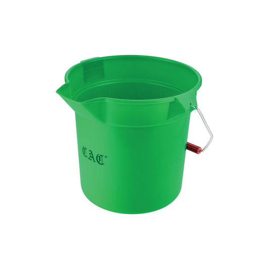 Bucket Round Poly Green 10QT