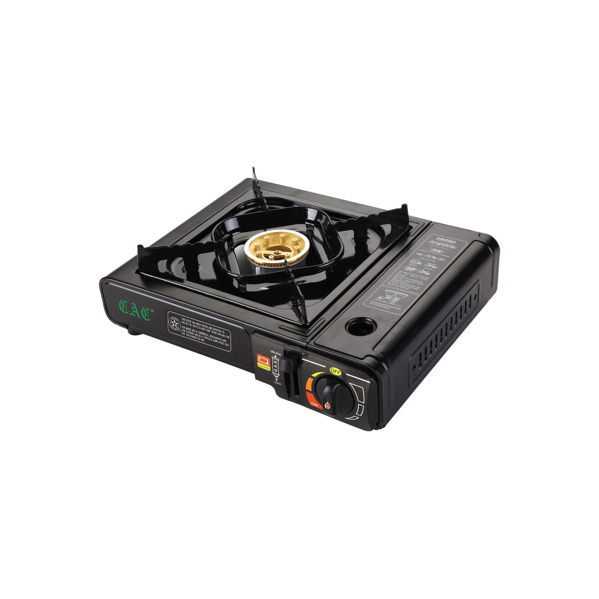 Butane Stove Single Brass Burner 9500BTU