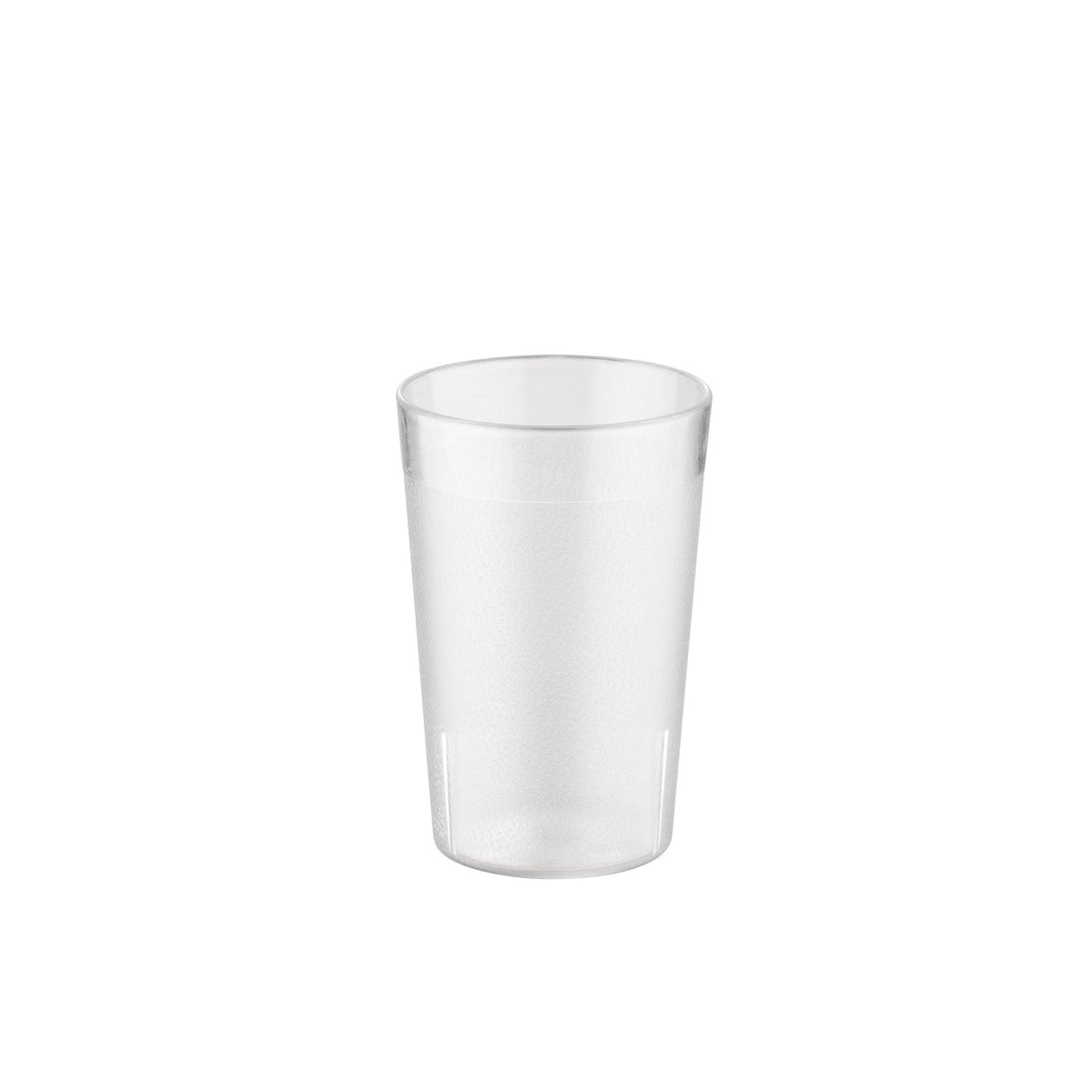 Tumbler Poly Pebbled Clear 8oz 12-PC/PK