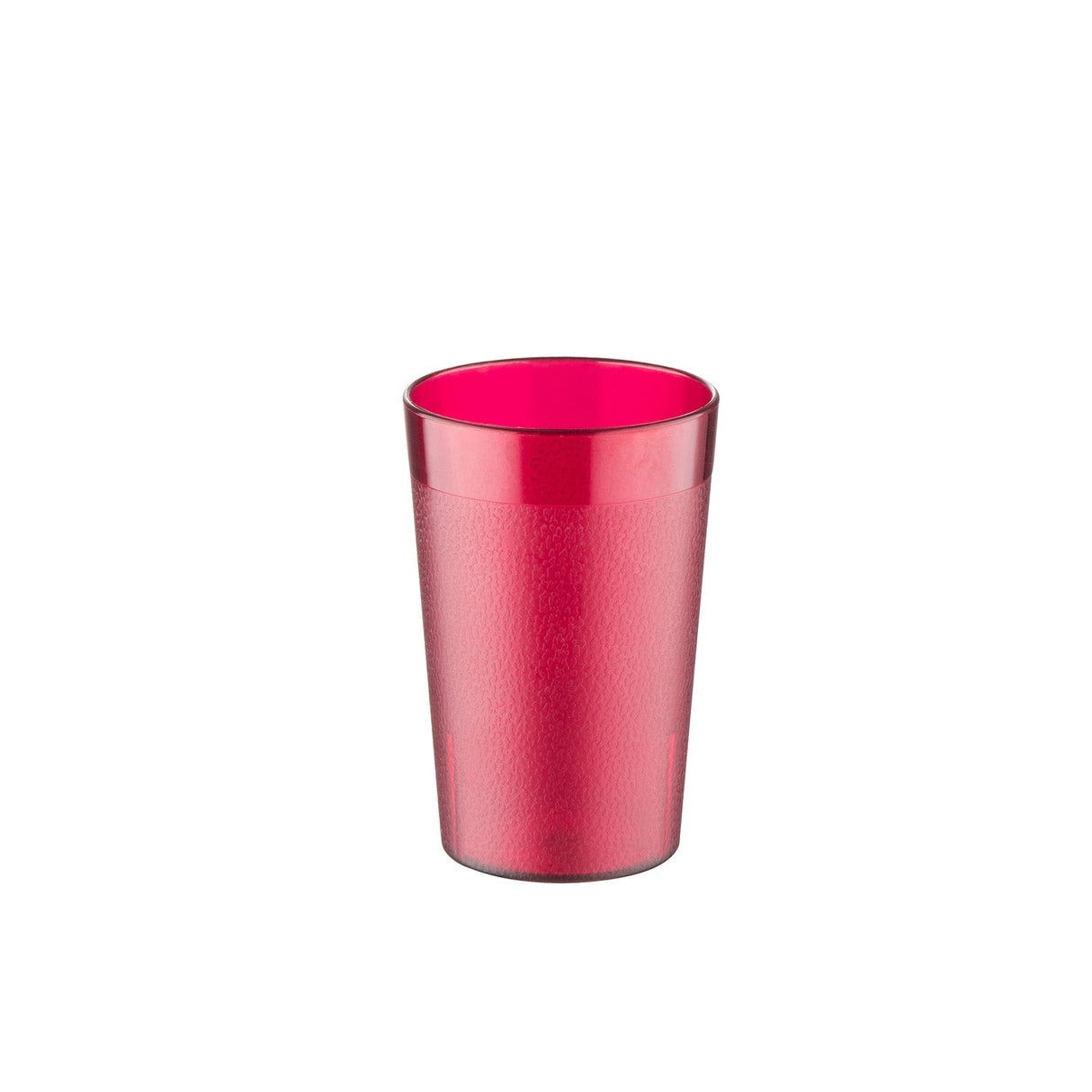 Tumbler Poly Pebbled Red 8oz 12-PC/PK