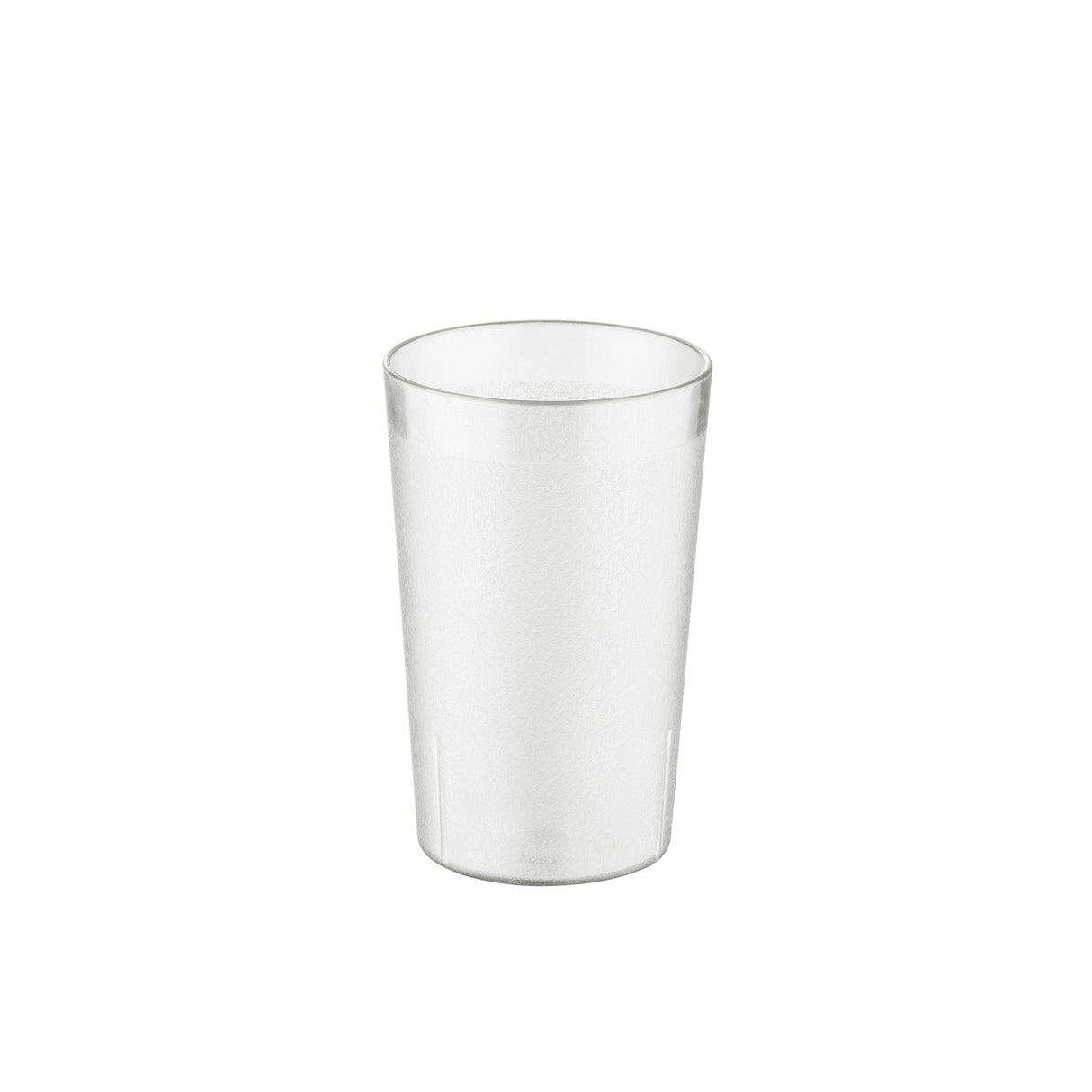 Tumbler Poly Pebbled Clear 10oz 12-PC/PK