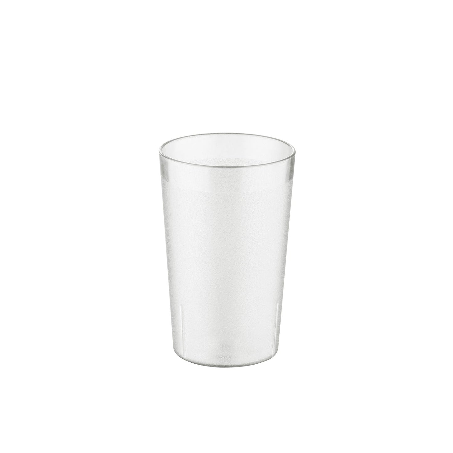 Tumbler Poly Pebbled Clear 10oz 12-PC/PK