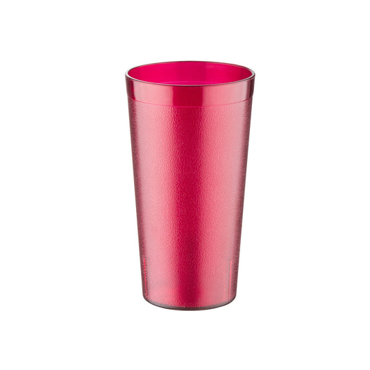 Tumbler Poly Pebbled Red 12oz 12-PC/PK