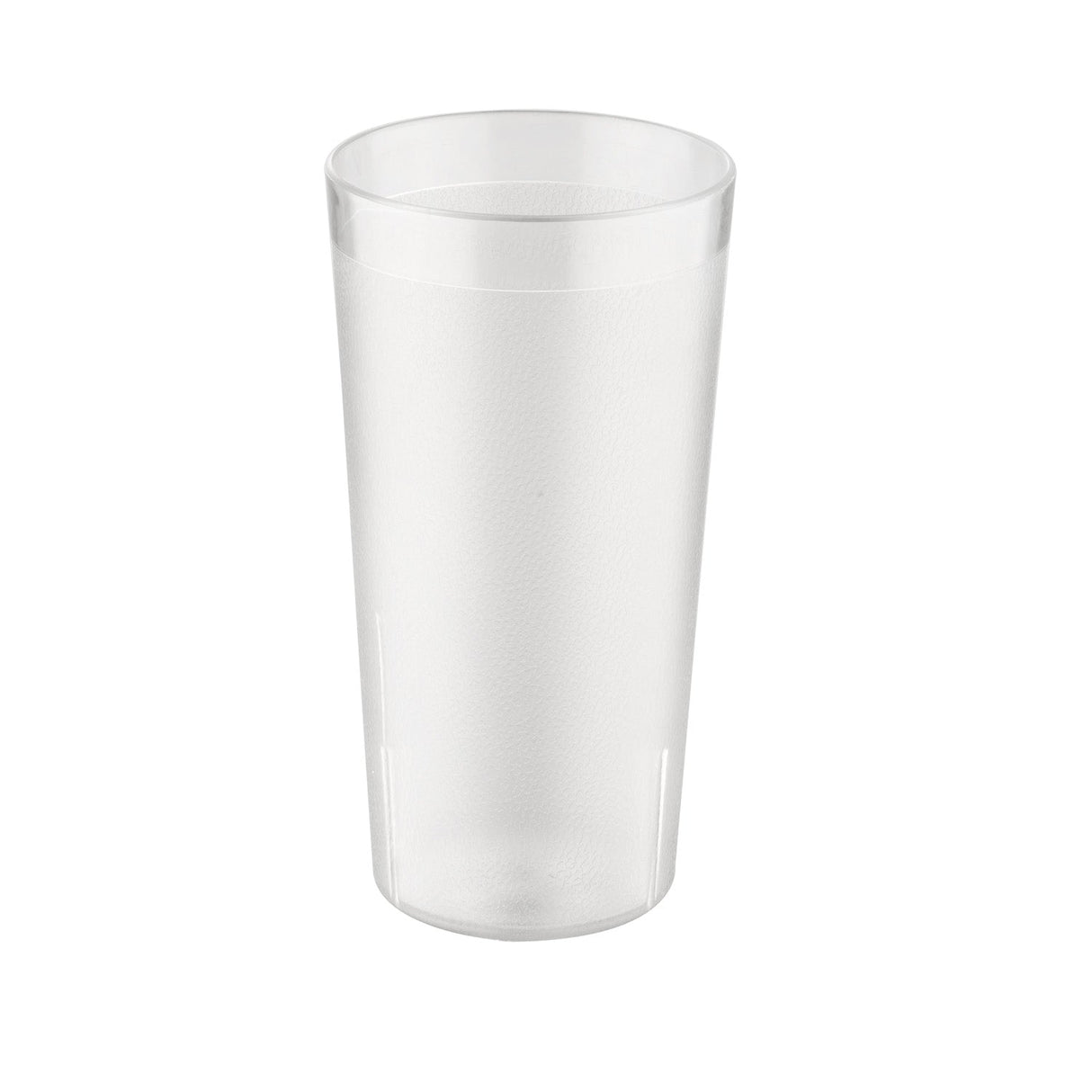 Tumbler Poly Pebbled Clear 20oz 12-PC/PK