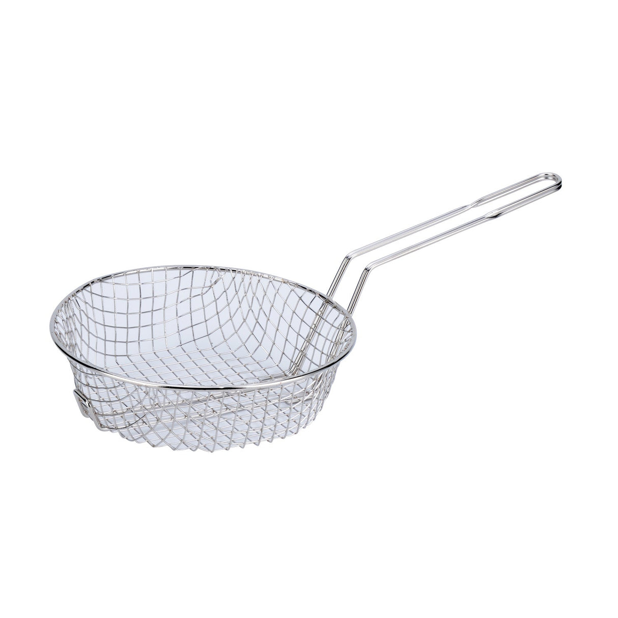 Culinary/Breading Basket Nickel-Plt Coarse Mesh 10"Dia