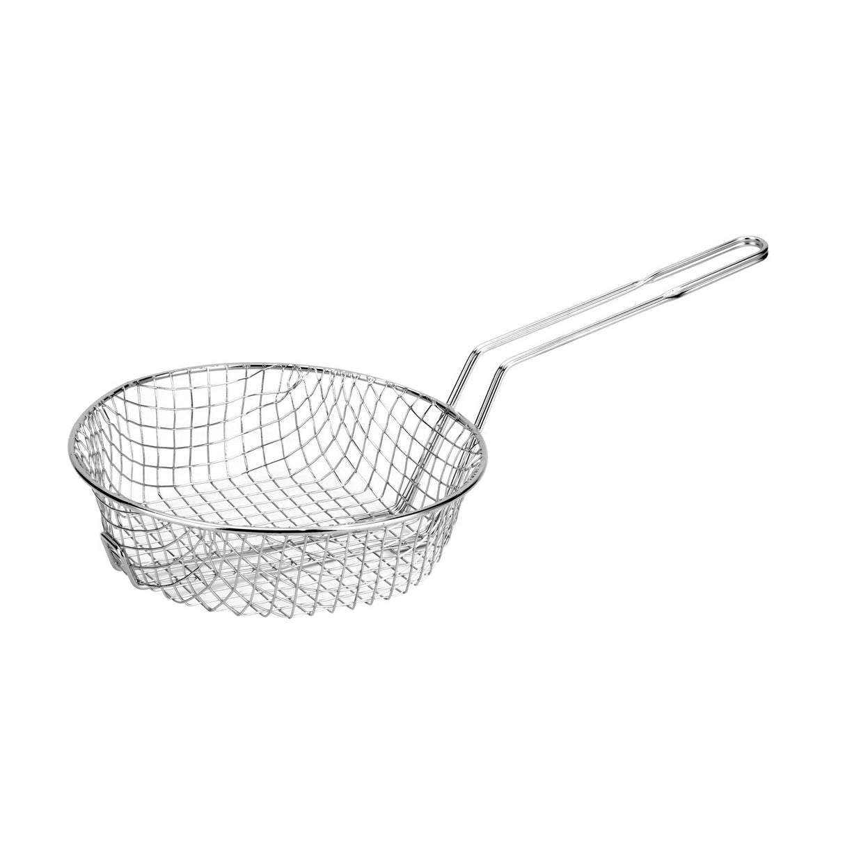 Culinary/Breading Basket Nickel-Plt Coarse Mesh 12"Dia