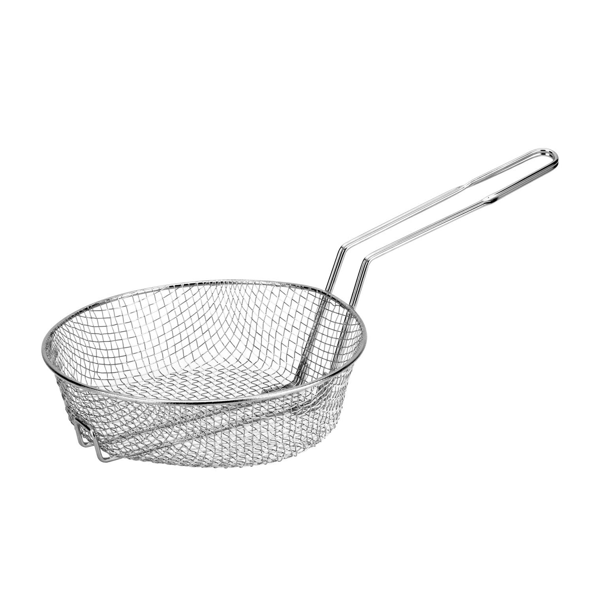 Culinary/Breading Basket Nickel-Plt Med Mesh 12"Dia