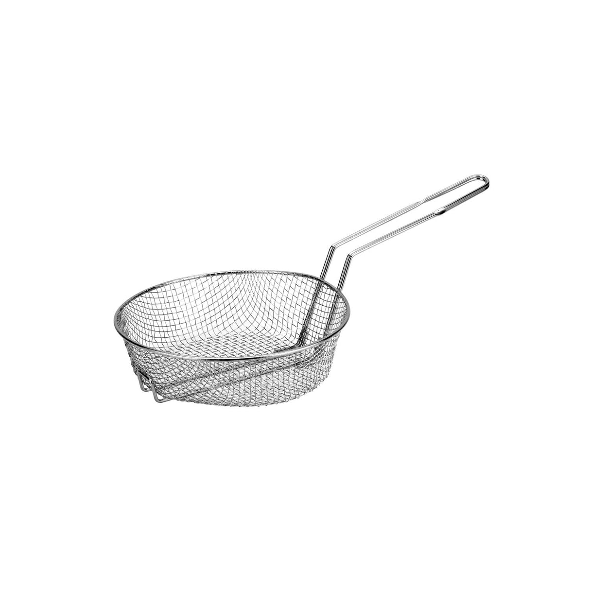 Culinary/Breading Basket Nickel-Plt Med Mesh 8"Dia