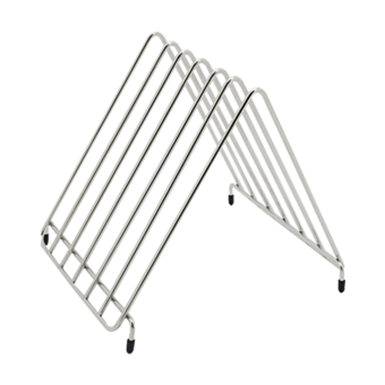 Cutting Board Rack Chrome-Plt 6-Slot