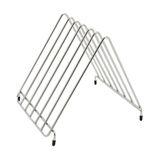Cutting Board Rack Chrome-Plt 6-Slot