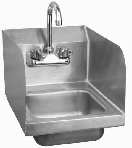 Evernew 20GA.304S/S hand sink 15"X17"X13"H with 14"X10"X5"