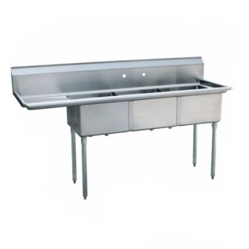 Evernew 18GA.304S/S sink 24"X75.10"X44"H