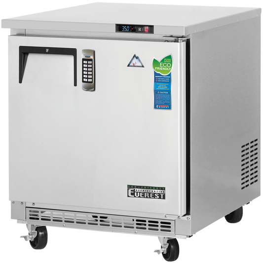 Everest 1 Door Undercounter Laboratory Refrigerator, 27 1/2" Model ETBR1-LAB