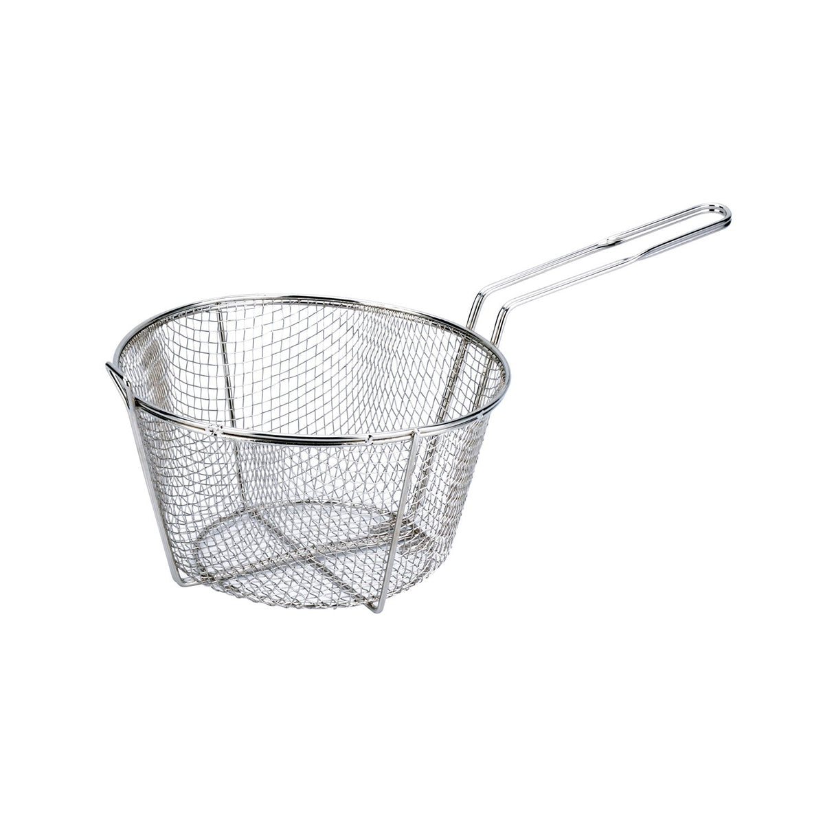 Fry Basket Nickel-Plt 1/4" Mesh 11-1/2"Dia