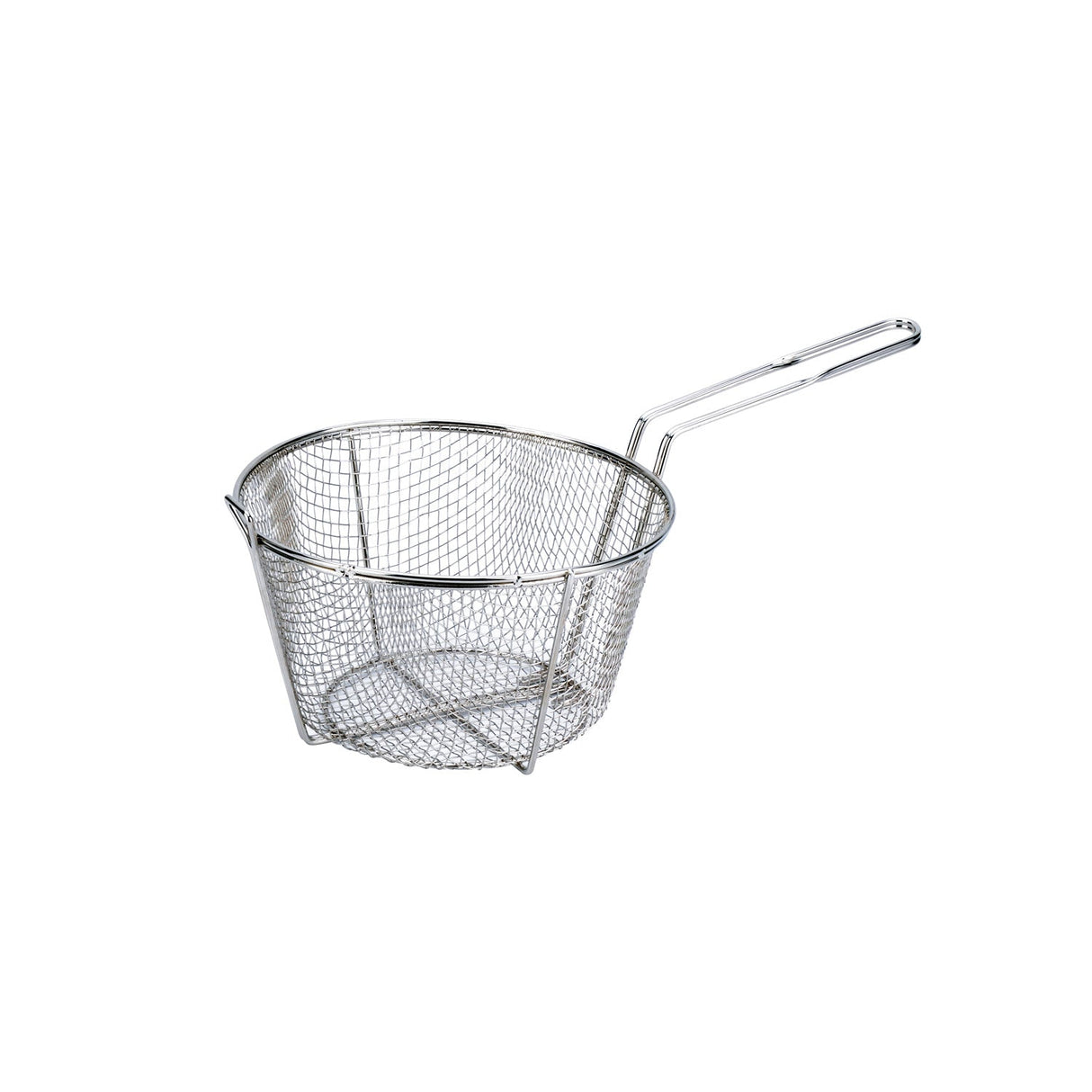 Fry Basket Nickel-Plt 1/4" Mesh 9-1/2"Dia