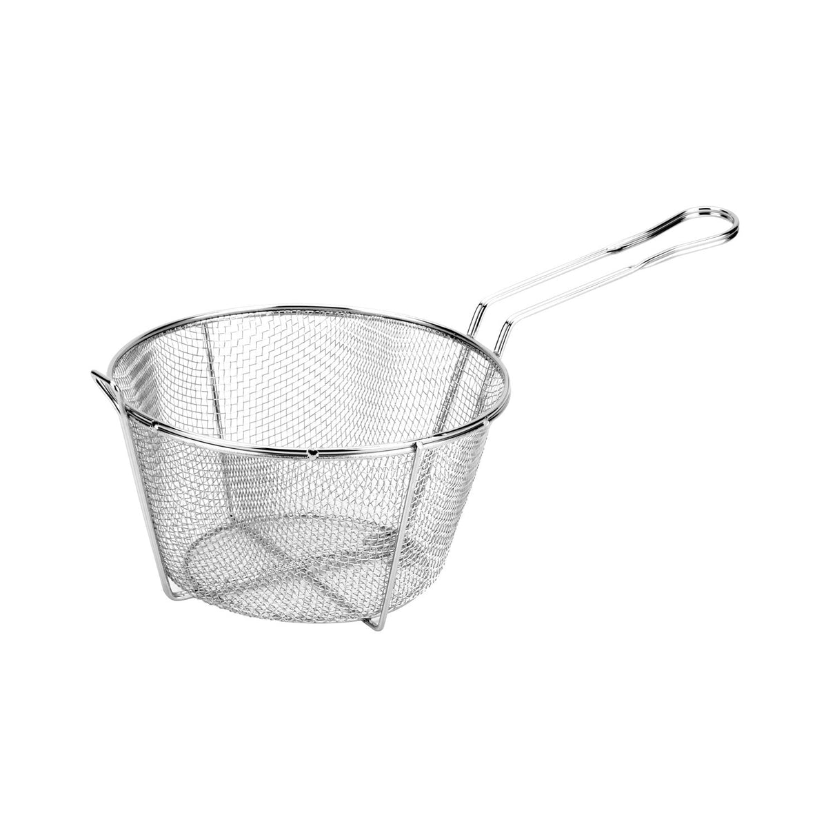 Fry Basket Nickel-Plt 1/8" Mesh 9-1/2"Dia