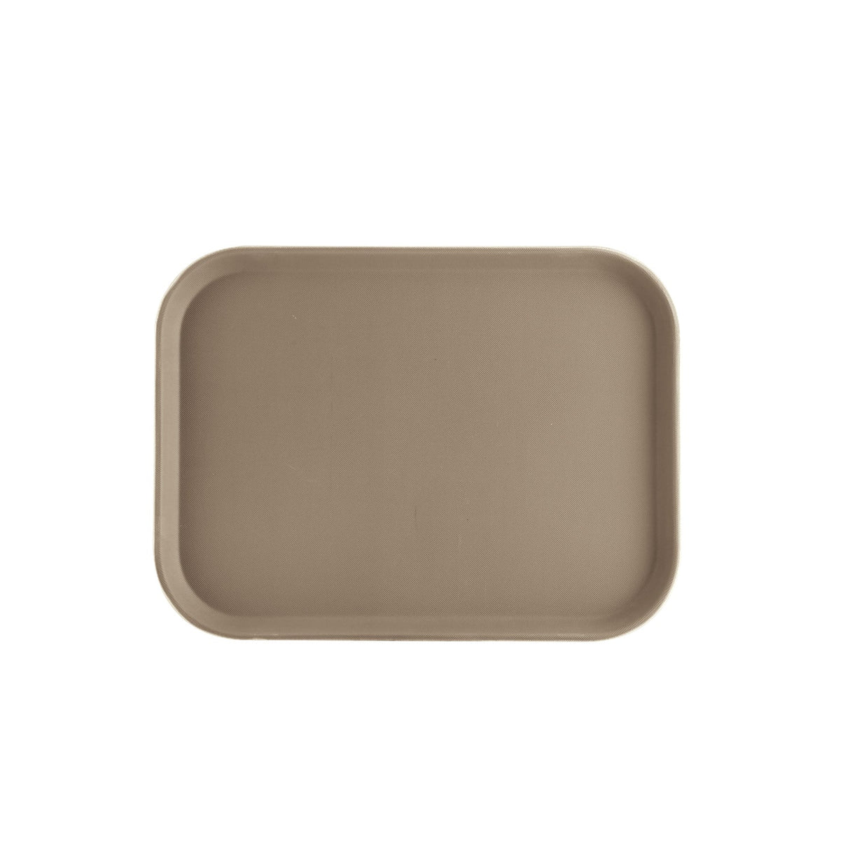 Tray Fiberglass Rect. Brown 16x12"