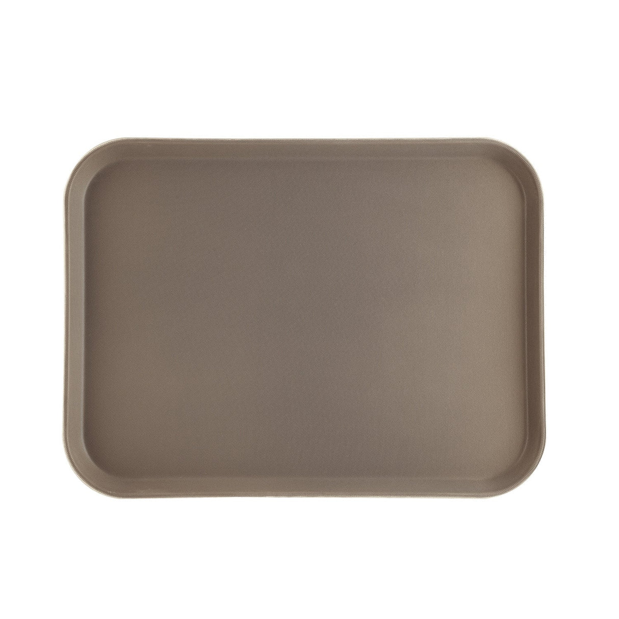 Tray Fiberglass Rect. Brown 20x15"