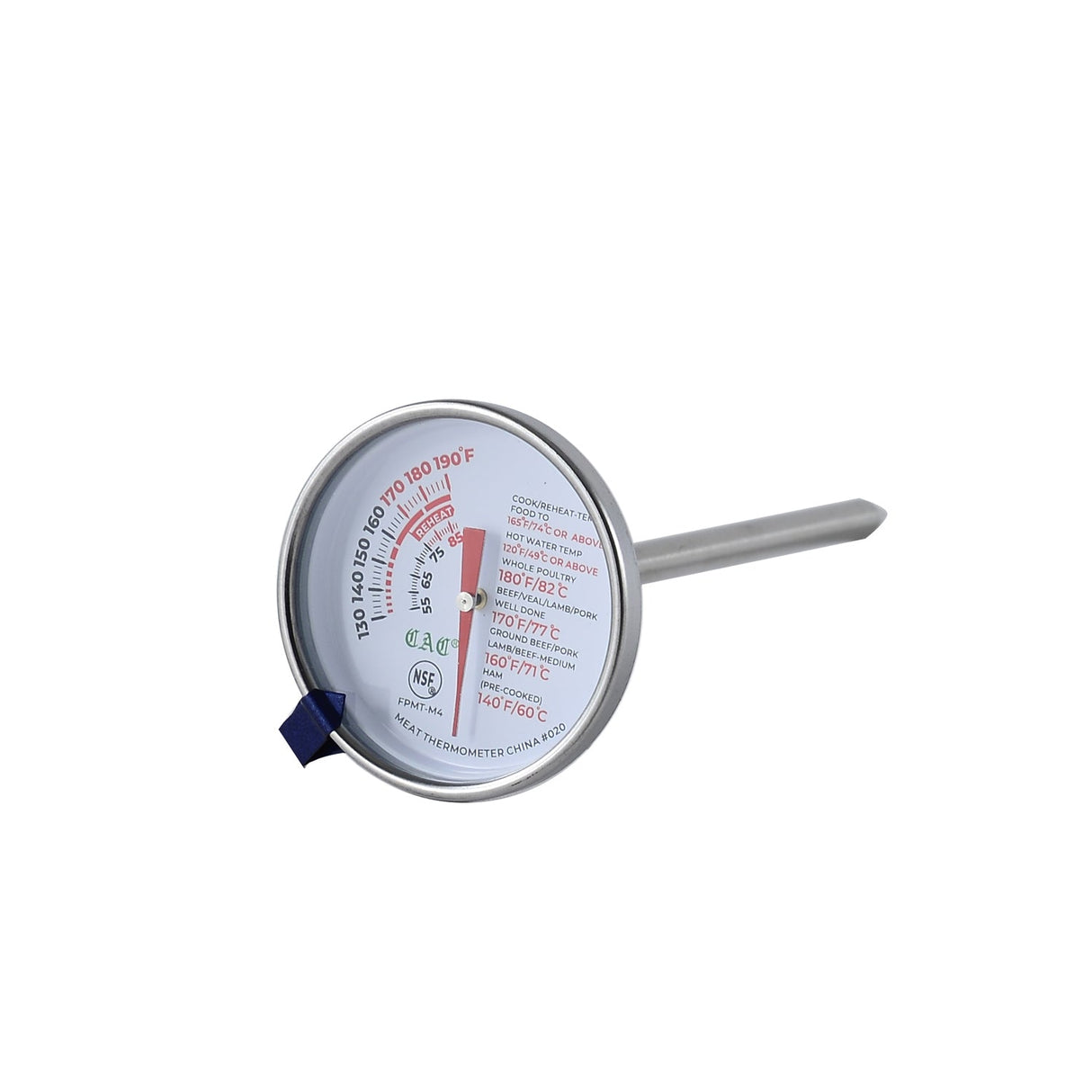 Therm Meat 130-190F/55-85C 2"Dia