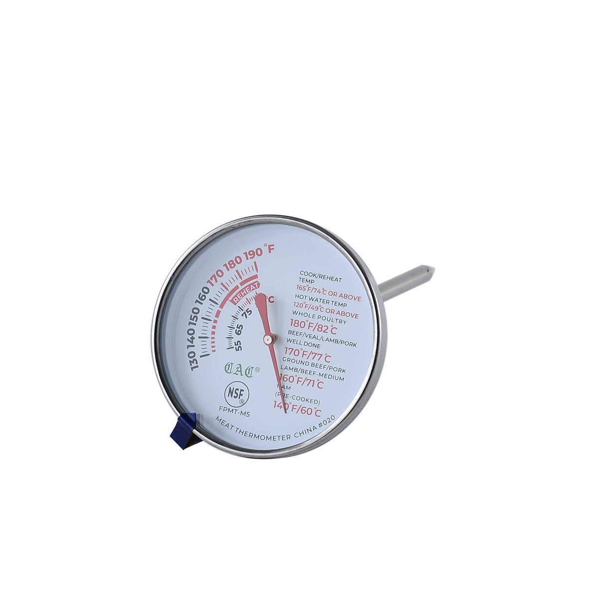 Therm Meat 130-190F/55-85C 3"Dia