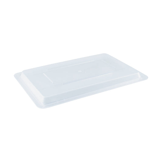 Cover Food Storage Box PC Half Size Clear 18x12"
