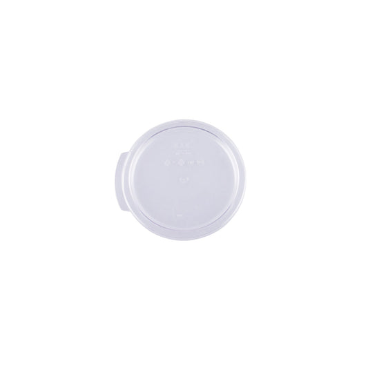 Cover Food Storage Container Round PC Clear for 1QT