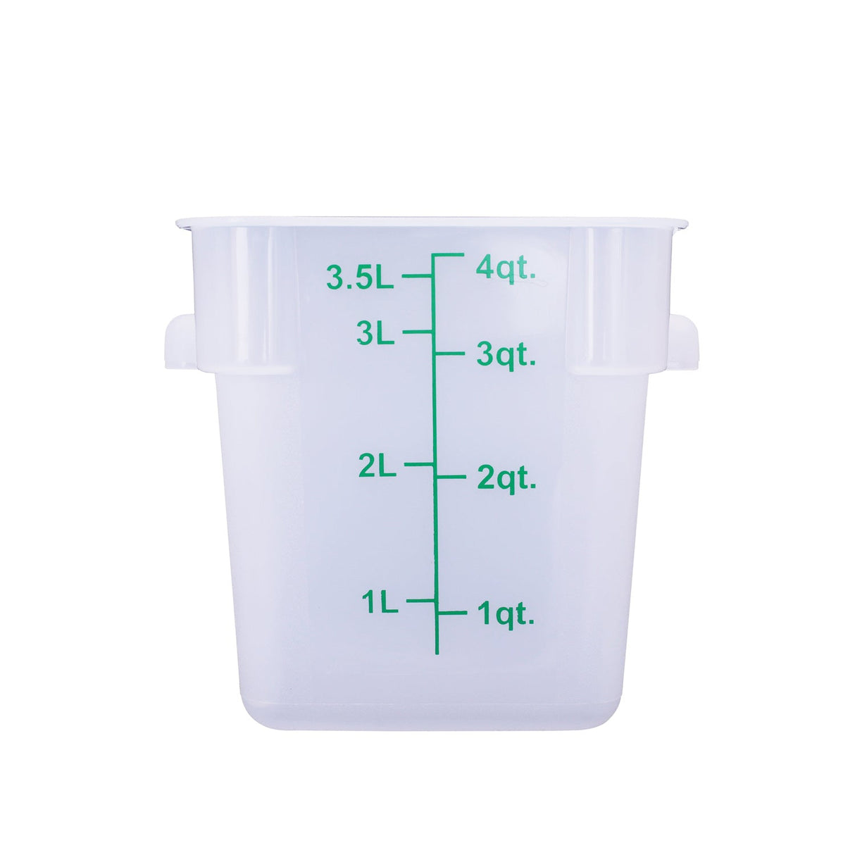 Food Storage CTR. Sq. PP Trans. 4QT