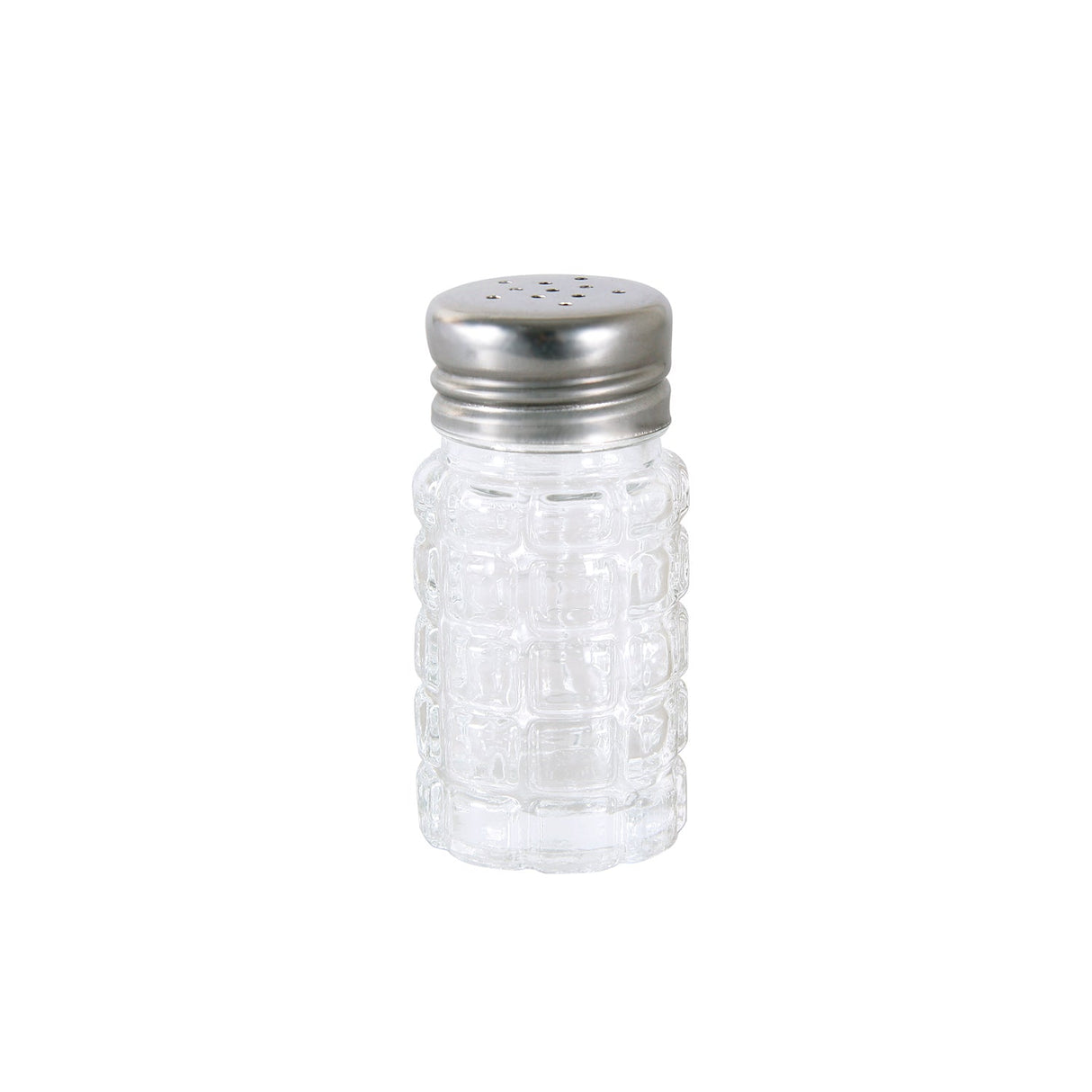 Shaker Glass Beehive W/ SS Flat Cap 2oz